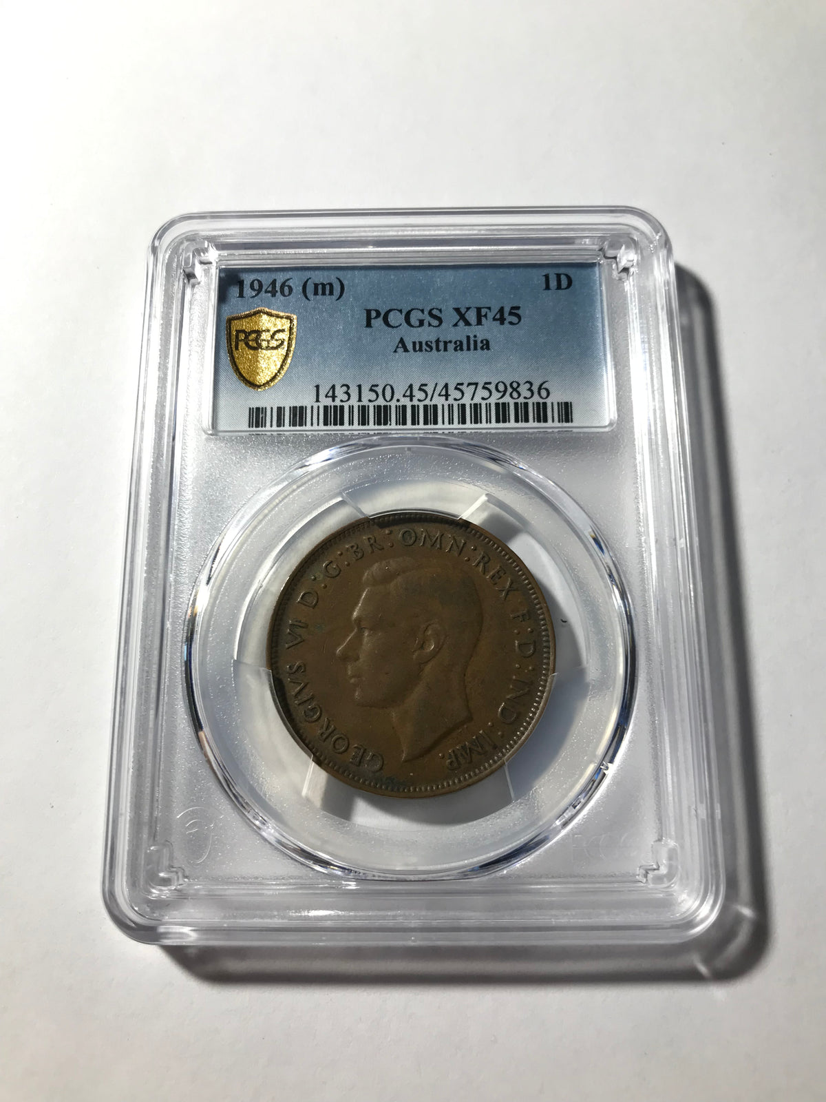 1946 Penny PCGS XF45