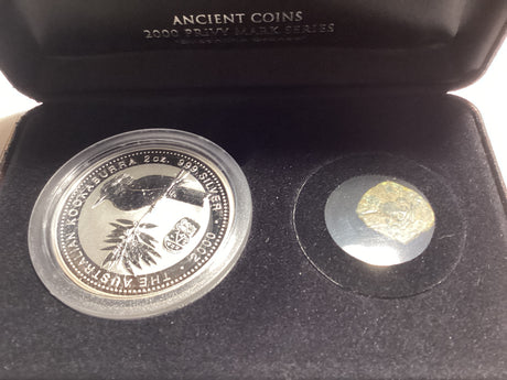 2000 Kookaburra Silver Bullion Coin Series. Ancient Coins Privy Mark. Byzantine Bronze.