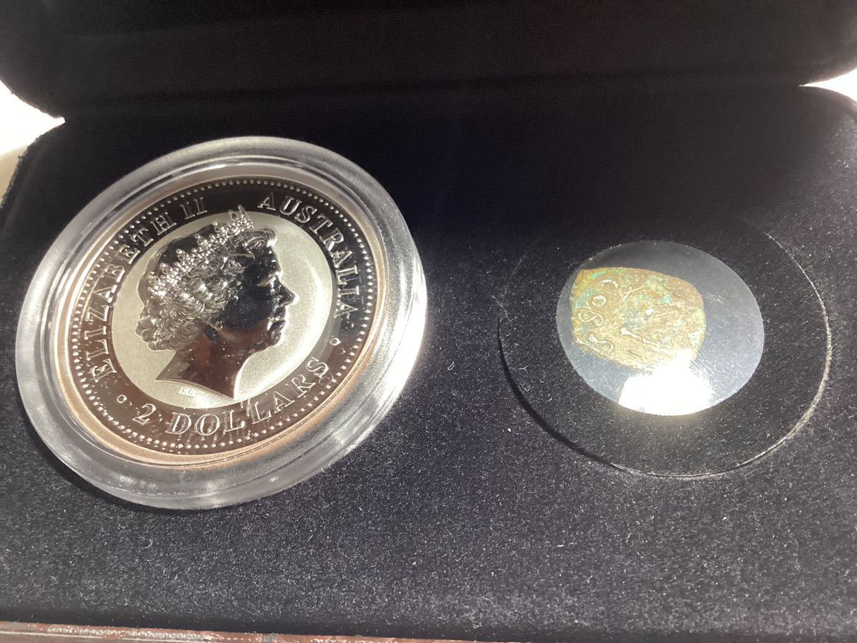 2000 Kookaburra Silver Bullion Coin Series. Ancient Coins Privy Mark. Byzantine Bronze.