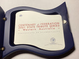 2001 $1 Centenary of Federation State Tribute Series. Western Australian.