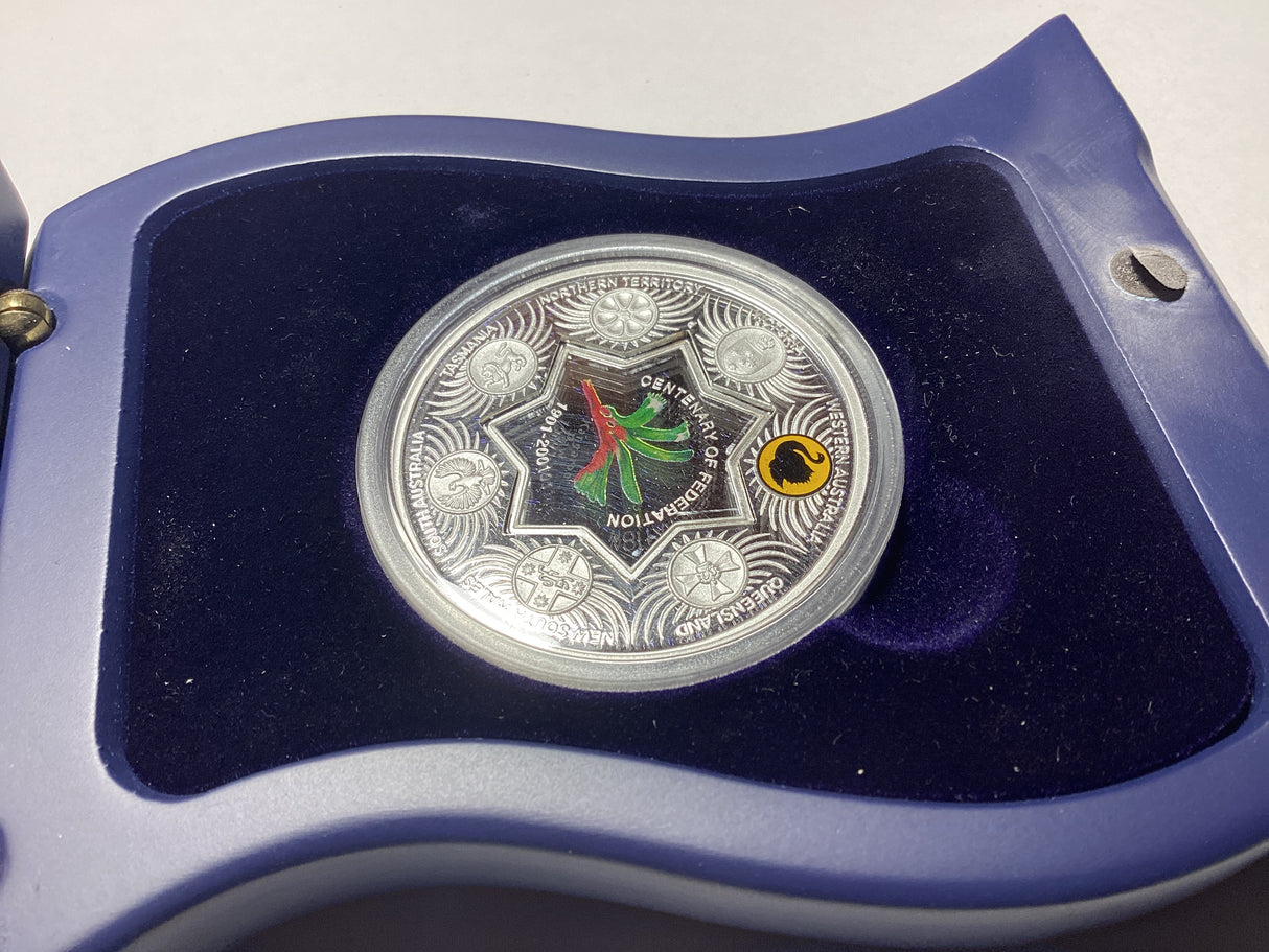2001 $1 Centenary of Federation State Tribute Series. Western Australian.