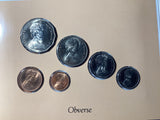 1974 Australian Uncirculated Coin Set. Sherwood.