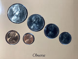 1976 Australian Uncirculated Coin Set. Sherwood.