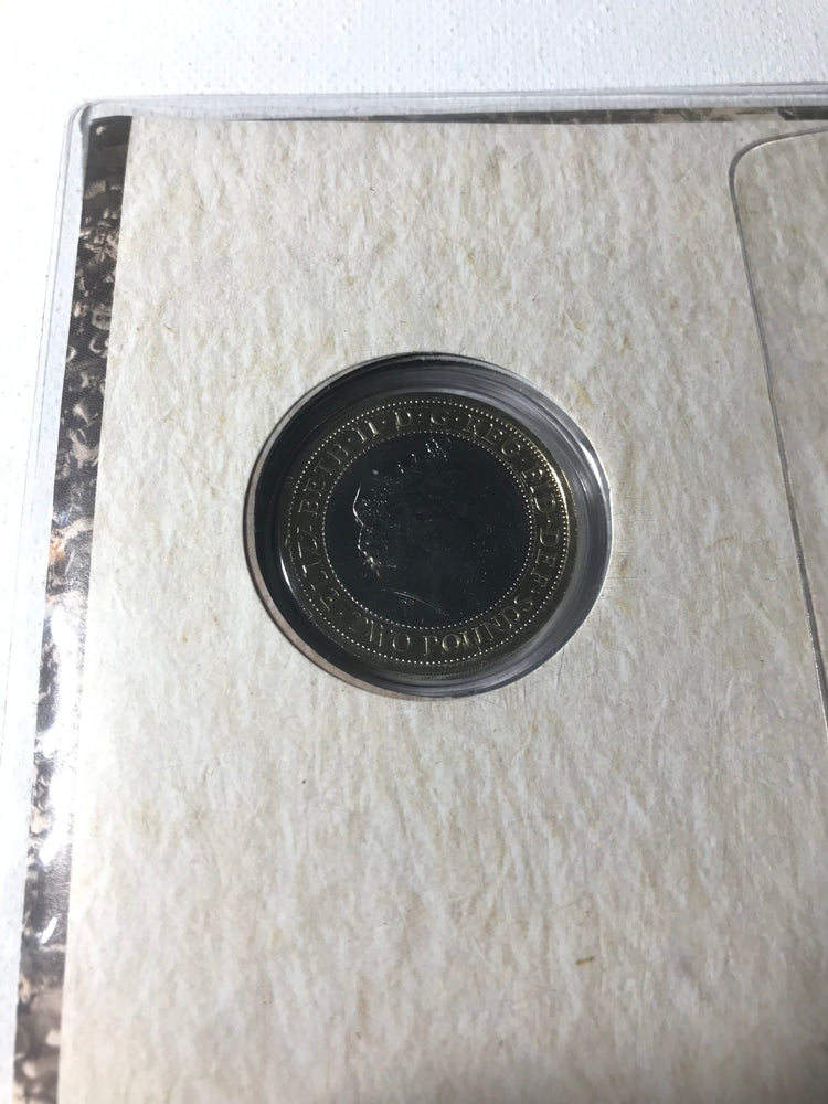 2014 The Great War 2 Pound PNC. Limited Edition 2,500 Made.