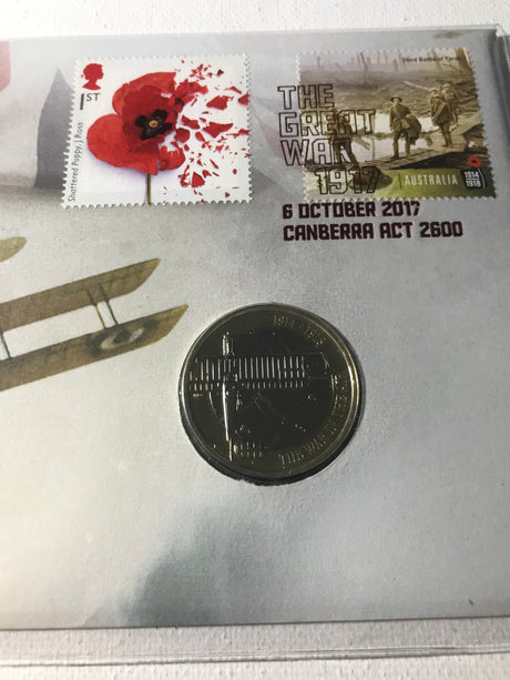 2017 The Great War 2 Pound PNC. Limited Edition 2,500 Made.