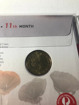 2016 PNC $1 Remembrance Day Impressions. 1111 made