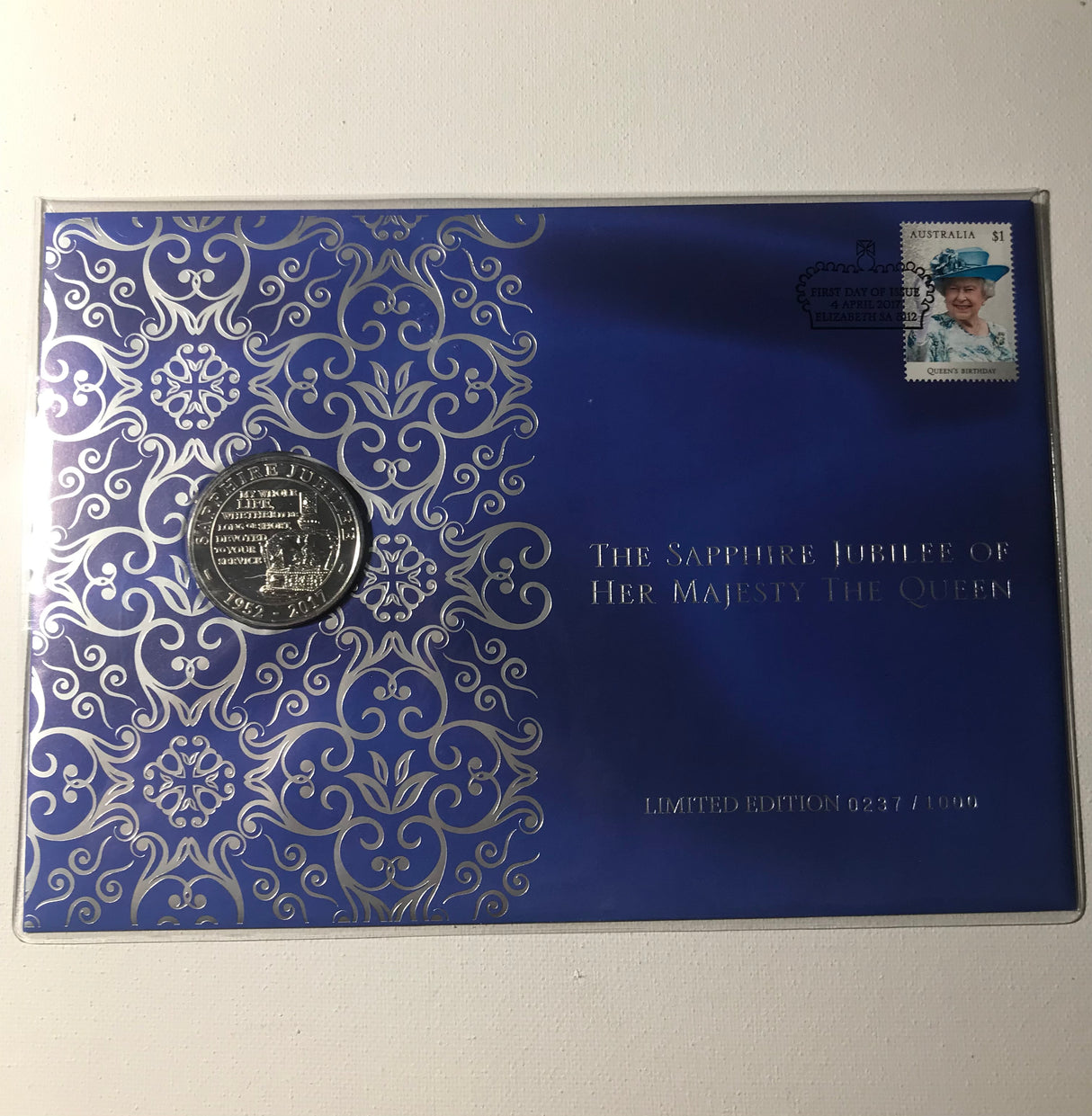 2017 PNC The Sapphire Jubilee of Her Majesty the Queen. 1000 made
