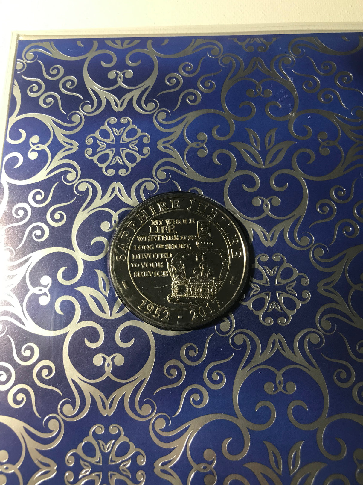 2017 PNC The Sapphire Jubilee of Her Majesty the Queen. 1000 made