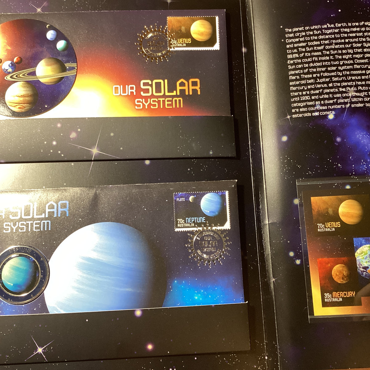 2015 Our Solar System Impressions Release. 250 Made. – Ensleigh Coins