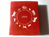 2006 $1 Australian Lunar Proof Coin Series. Year of the Dog. 1oz Silver Proof Coin.