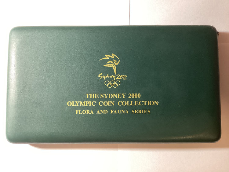 2000 The Sydney Olympic Silver Coin Collection. Flora and Fauna Series 8 Coin Set.