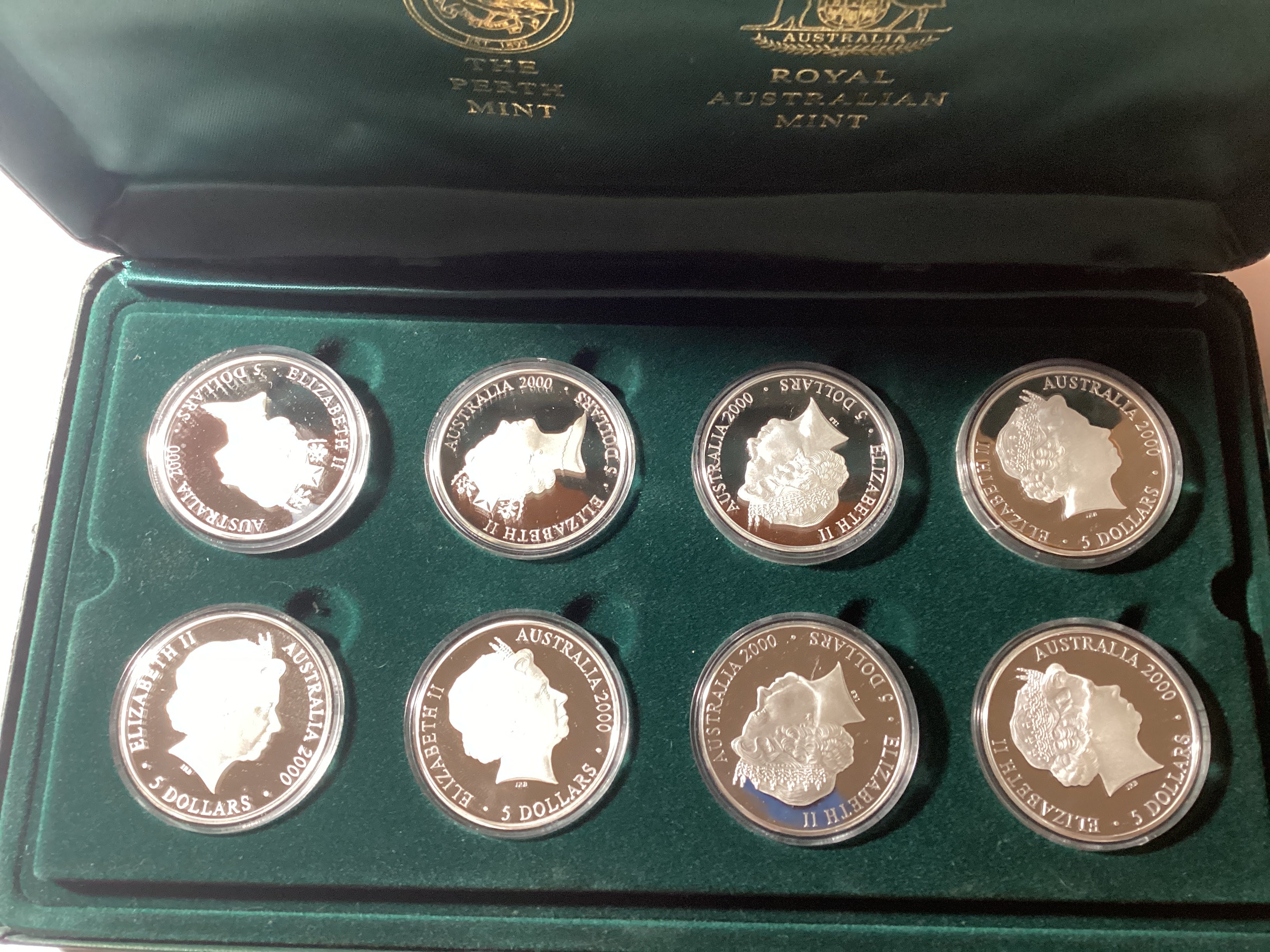 2000 The Sydney Olympic Silver Coin Collection. Flora and Fauna
