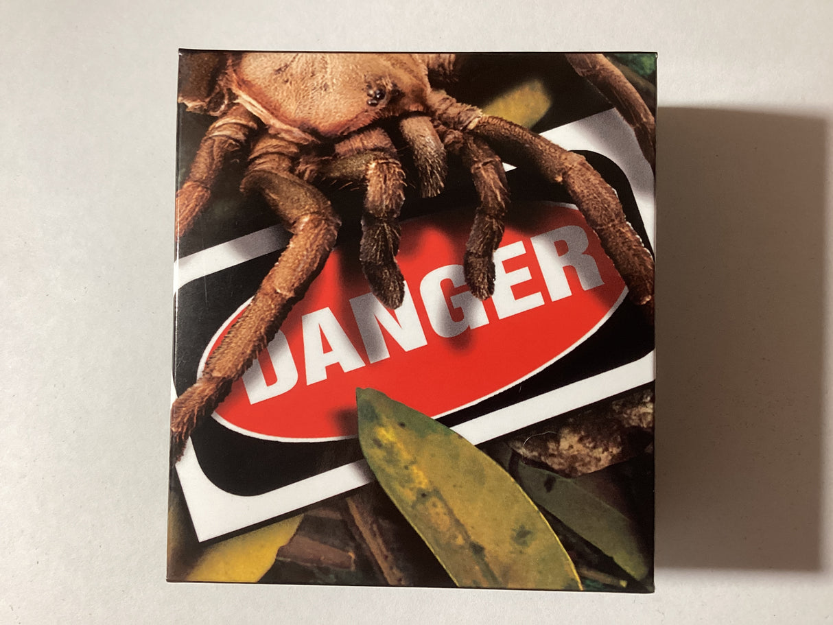 2020 $1 1oz Silver Proof Coin. Deadly and Dangerous. Australian Tarantula.