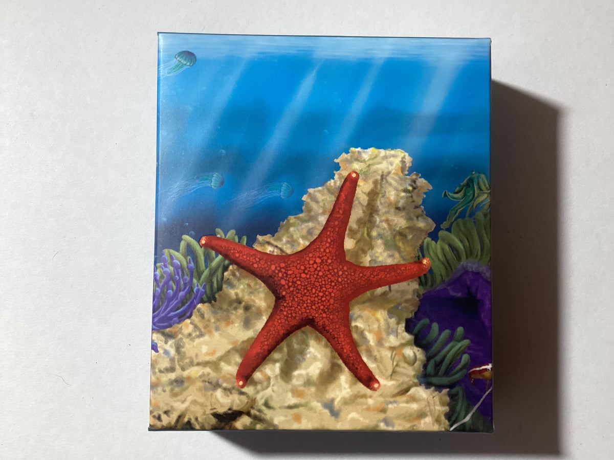 2011 50c 1/2oz Silver Proof Coin. Australian Sea Life II. The Reef. Starfish.