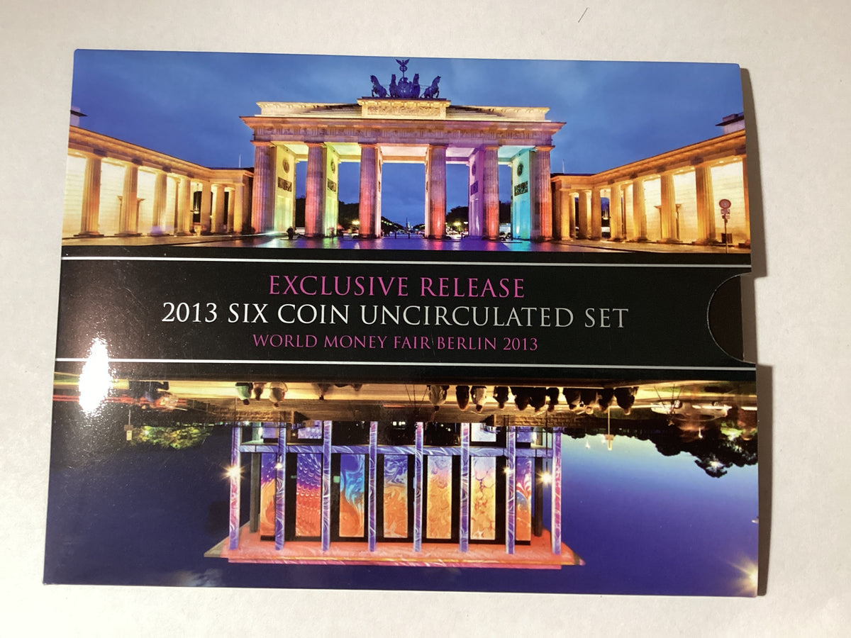 2013 Australian Uncirculated Set. World Money Fair Berlin Special Release.