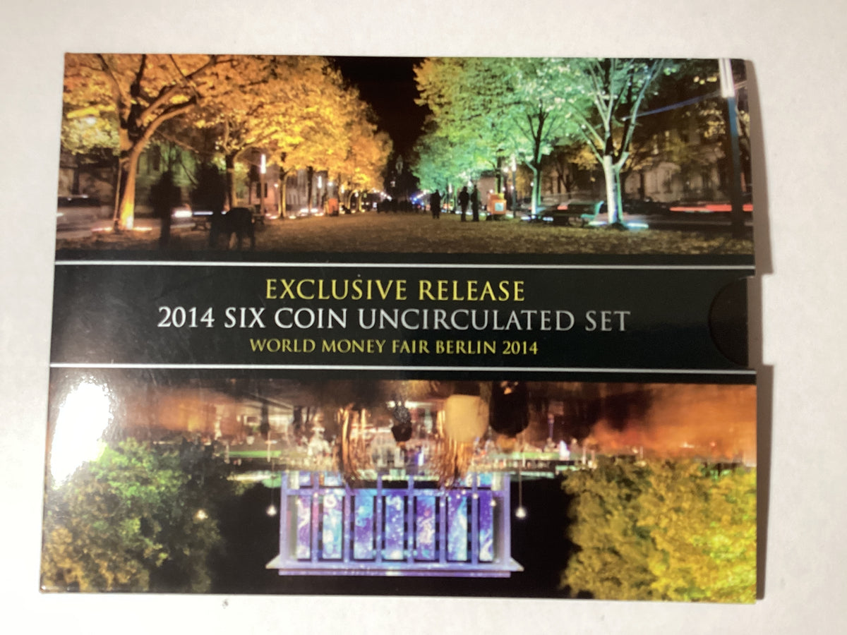 2014 Australian Uncirculated Set. World Money Fair Berlin Special Release.