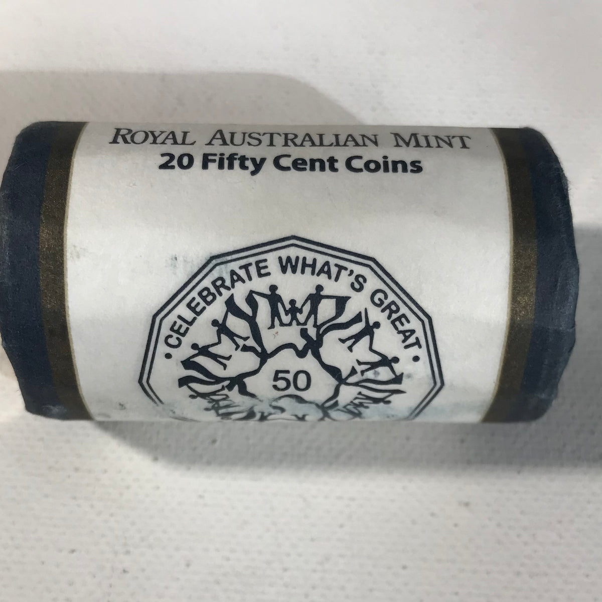 2010 50c RAM roll. Australia Day Ensleigh Coins