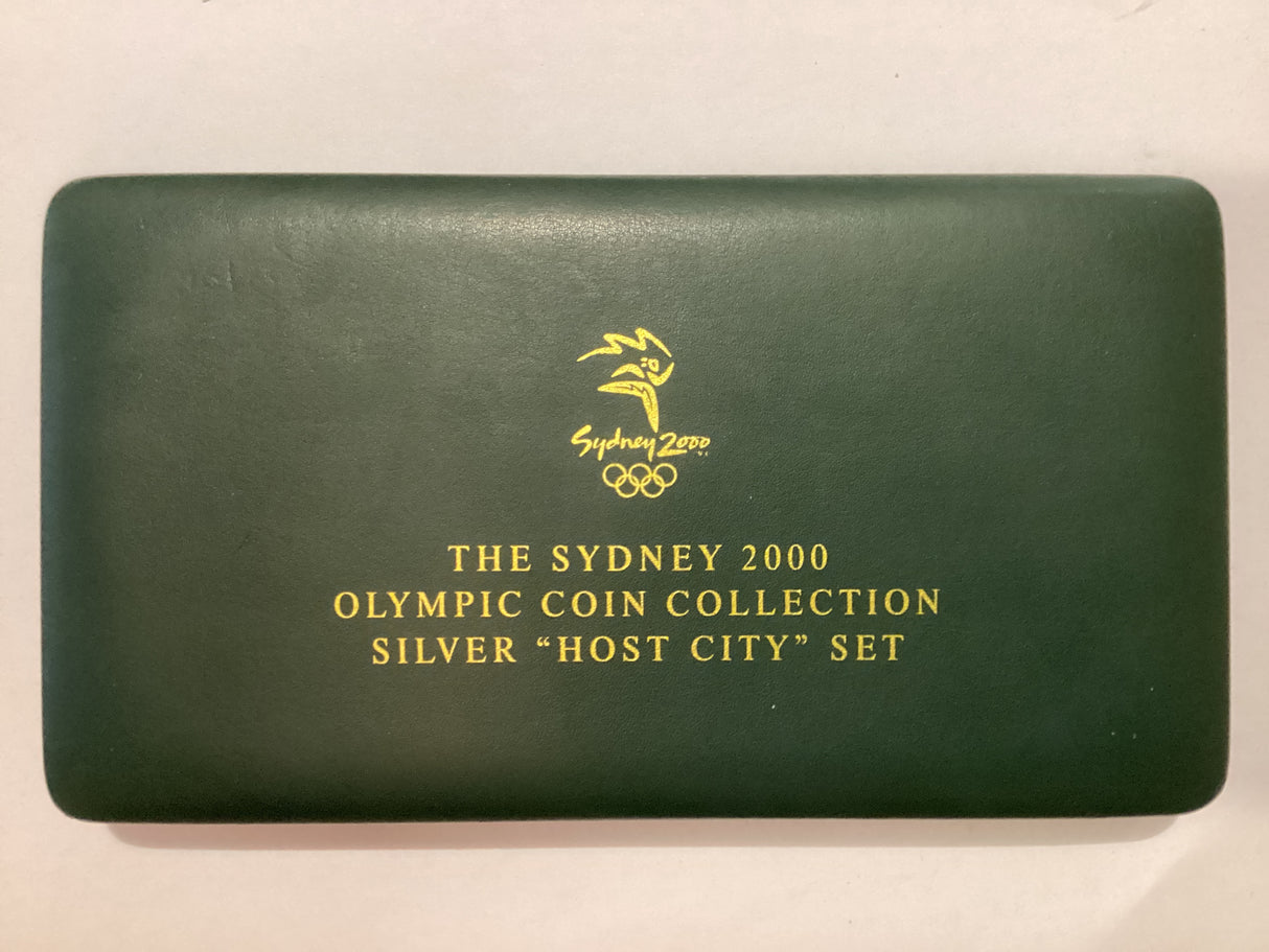 2000 The Sydney Olympic Coin Collection. Silver 'Host City' Set.