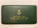2000 The Sydney Olympic Coin Collection. Silver 'Host City' Set.