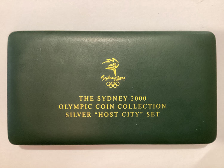 2000 The Sydney Olympic Coin Collection. Silver 'Host City' Set.