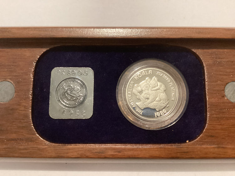 1989 $50 1/2oz Platinum Proof Coin