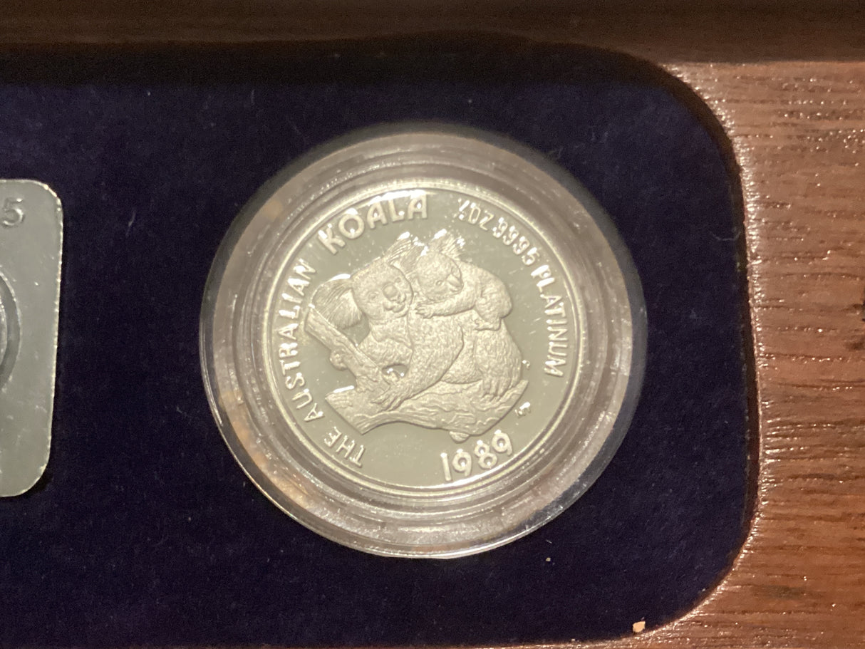 1989 $50 1/2oz Platinum Proof Coin
