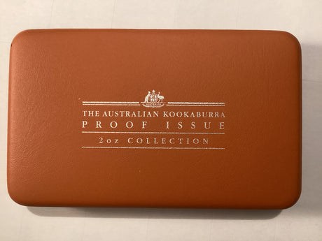 2000 Austrailan Proof Kookaburra Silver Coin Series. 2oz Collection.
