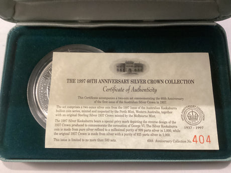 1997 60th Anniversary Silver Crown Collection