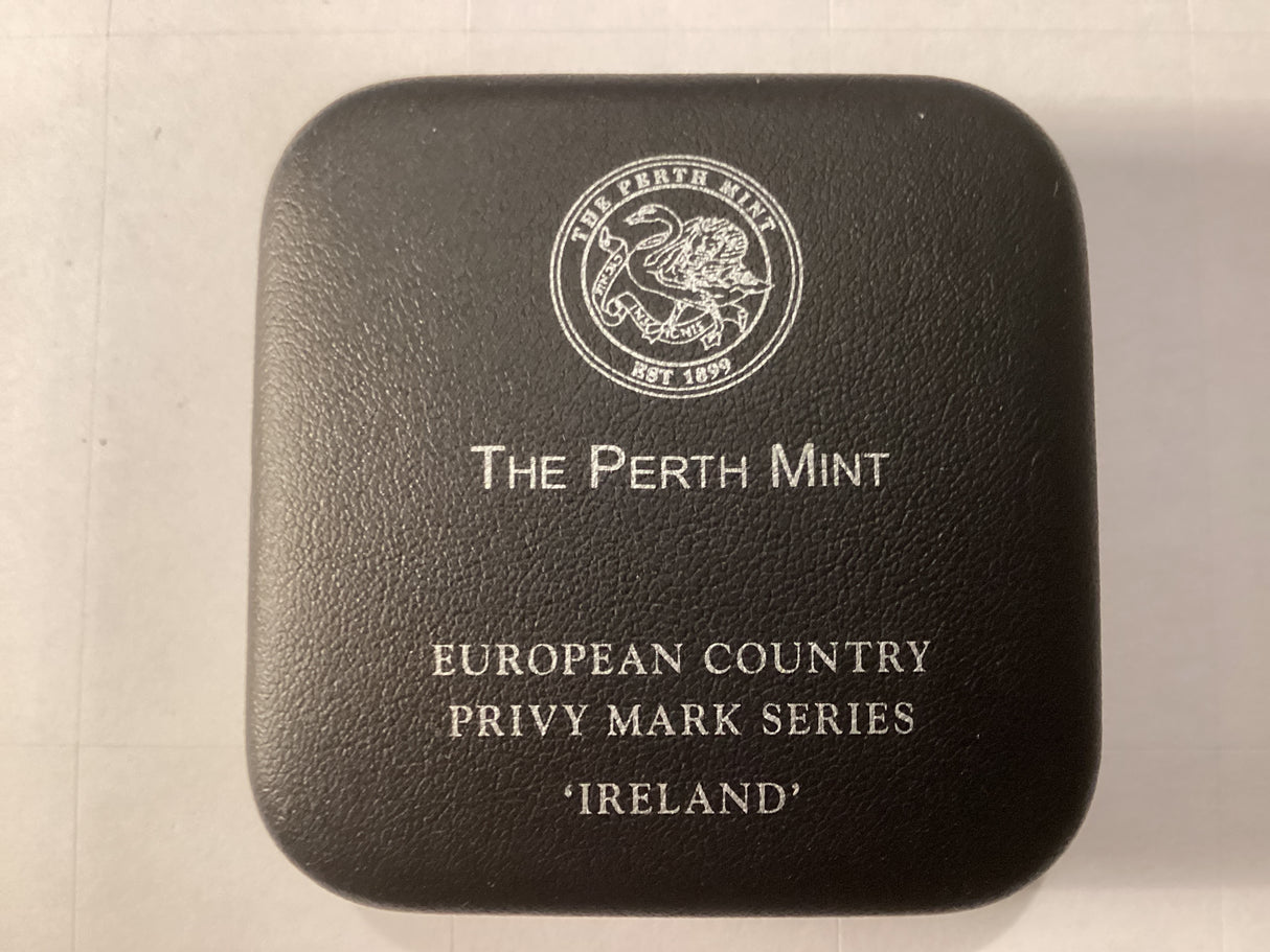 1998 1oz Silver Proof Kookaburra. European Country Privy Series. Ireland