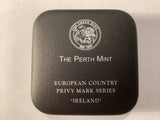 1998 1oz Silver Proof Kookaburra. European Country Privy Series. Ireland
