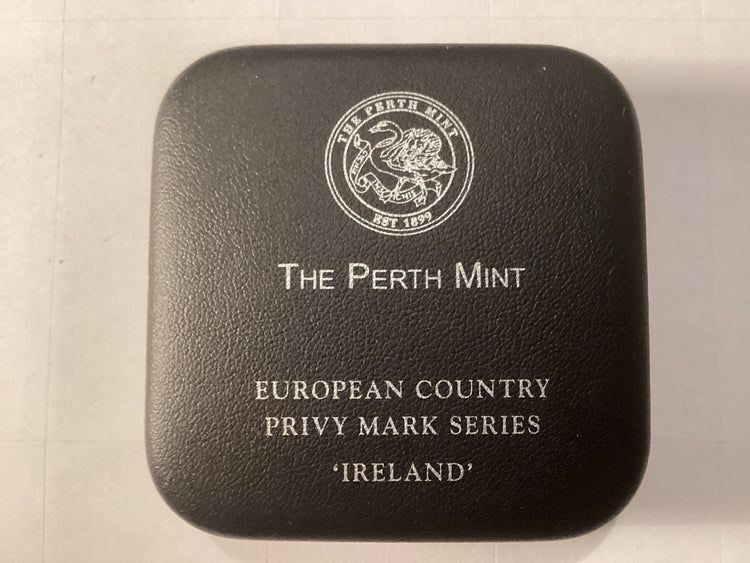1998 1oz Silver Proof Kookaburra. European Country Privy Series. Ireland