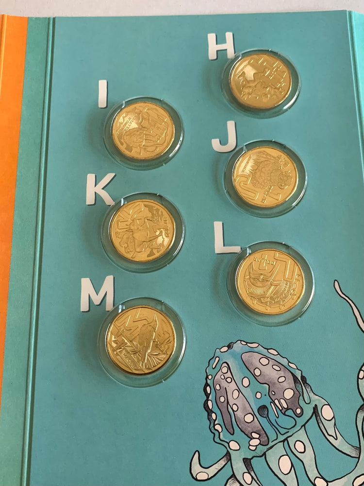 2022 Great Aussie Coin Hunt 3. Including Colourised Crux and Folder.