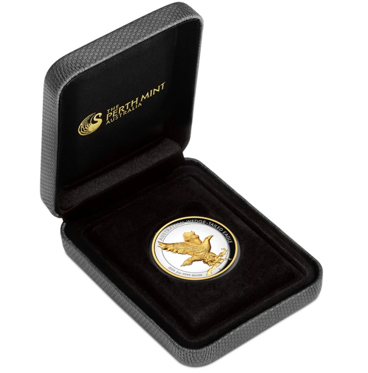 2023 Kangaroo 1oz Silver Colour High Relief Coin