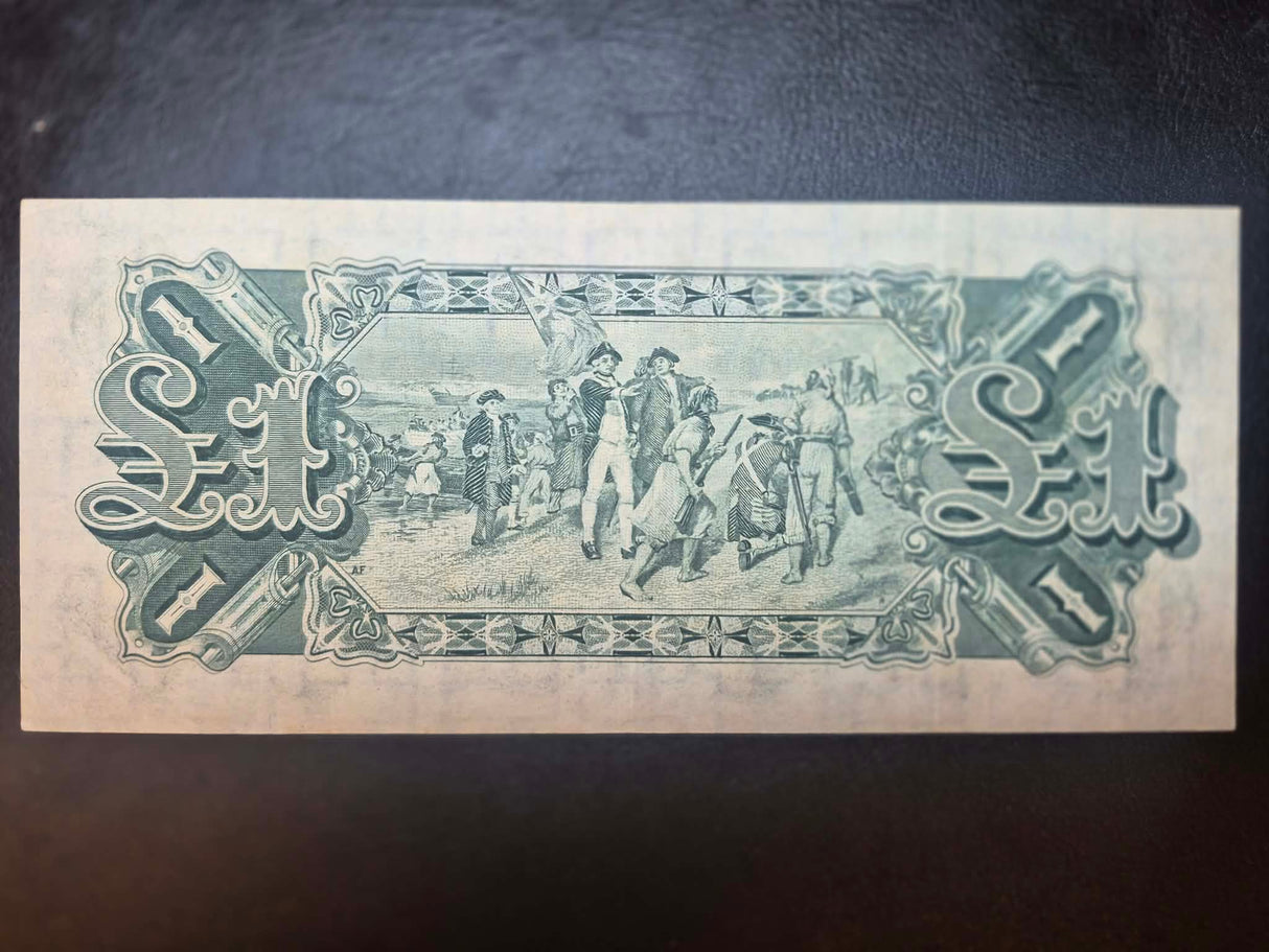 1927 Riddle/Heathershaw One Pound R26. Extremely Fine.