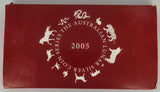 2005 Australian Lunar Silver Proof Three-Coin Set – Year of the Rooster
