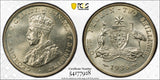 1936(m) Australian Florin - PCGS MS63