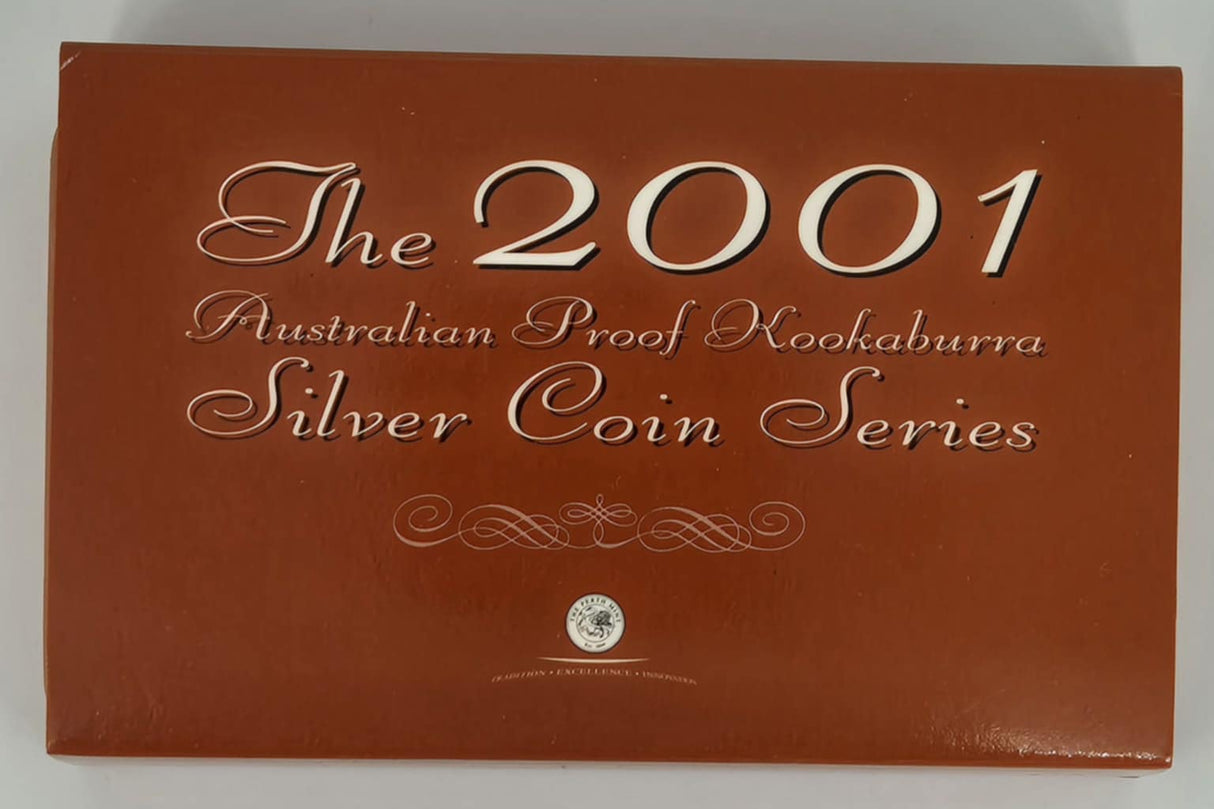 2001 Australian Proof Kookaburra Silver Coin Series – Three-Coin Set