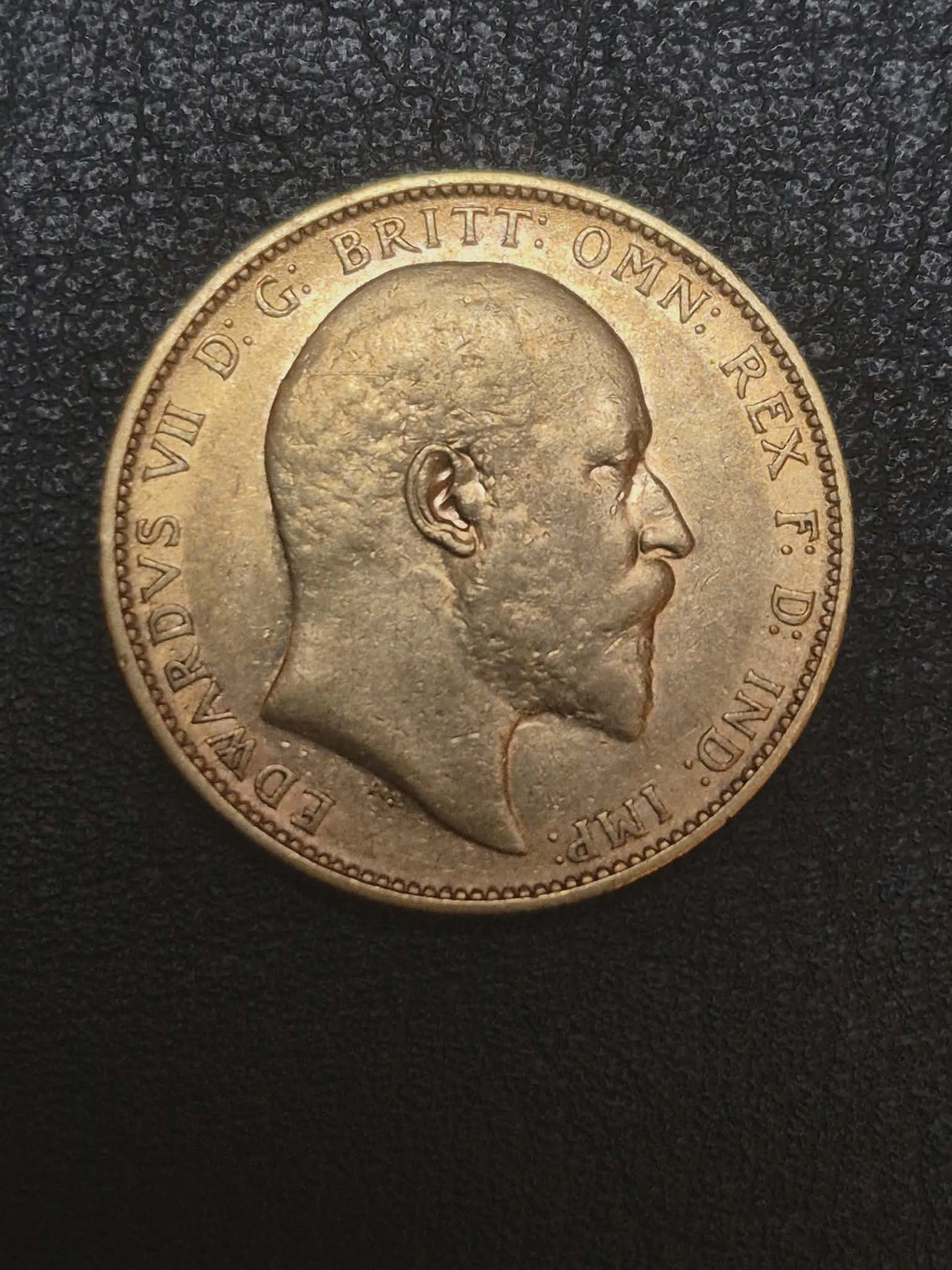 1904-M Sovereign. George VII. VF