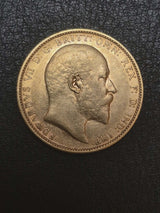 1904-M Sovereign. George VII. VF