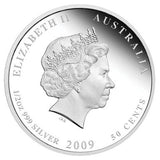 2009 Australian Sea Life Lionfish 1/2oz Silver Coloured Proof Coin