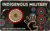 2021 $2 Indigenous Military Carded Coin
