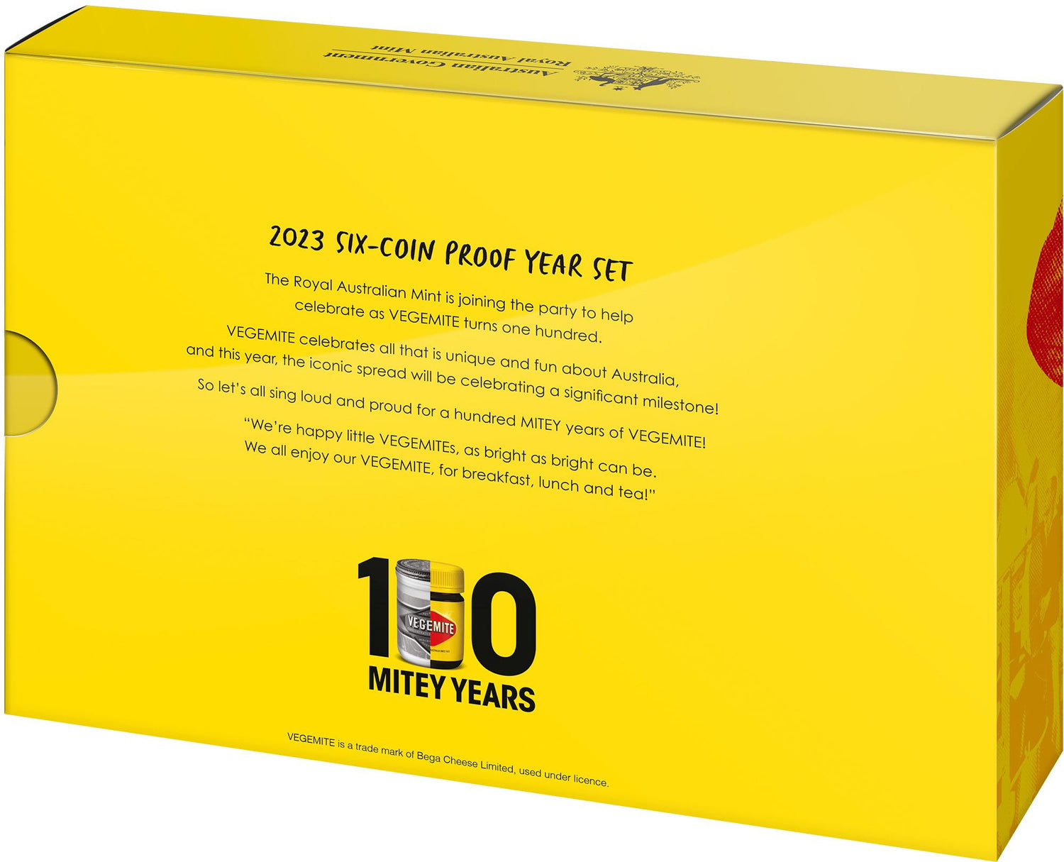2023 Australian Proof Set. 100 Years of Vegemite.