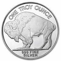 1 oz Silver Round - Buffalo