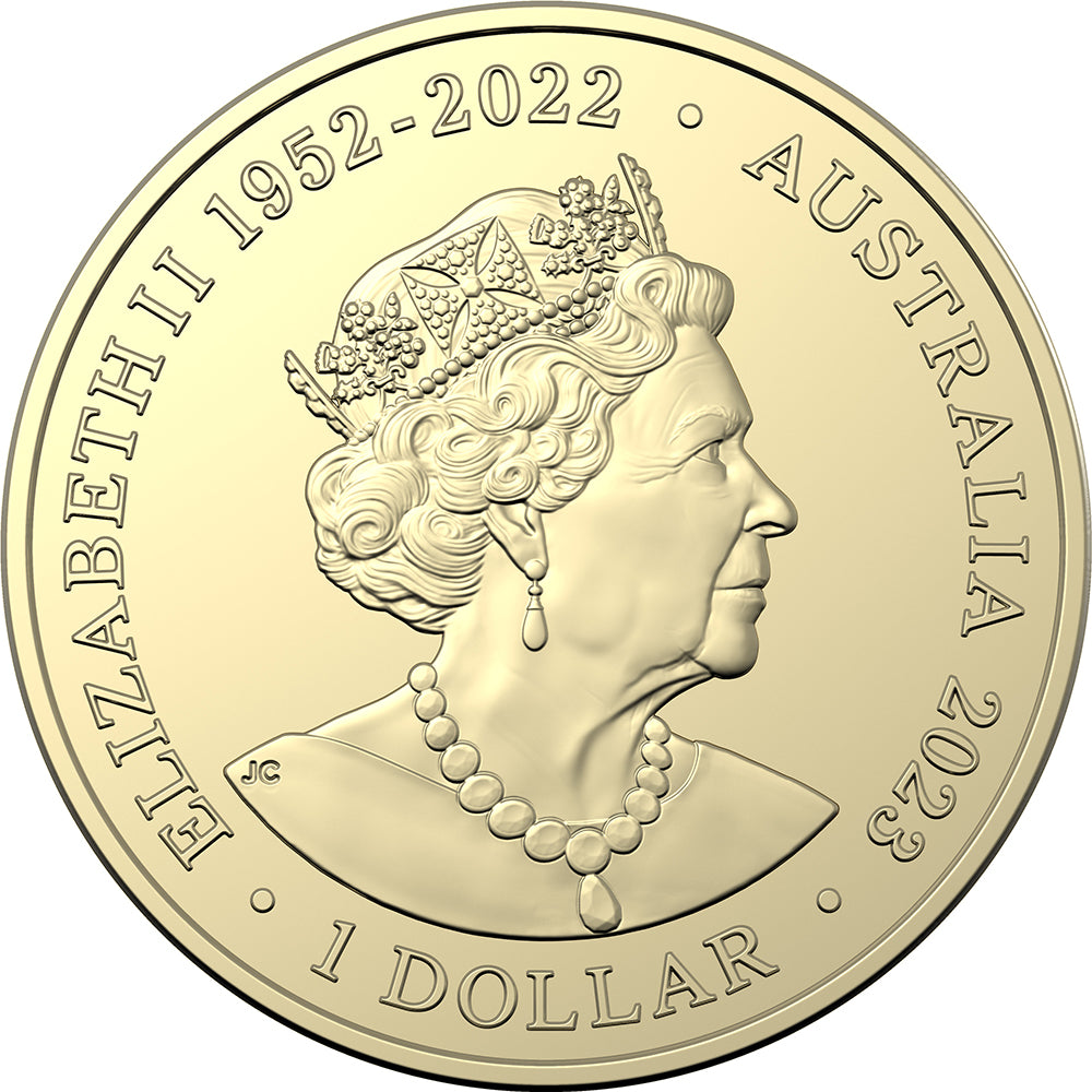 2023 $1 Centenary of Legacy. Uncirculated Carded Coin.