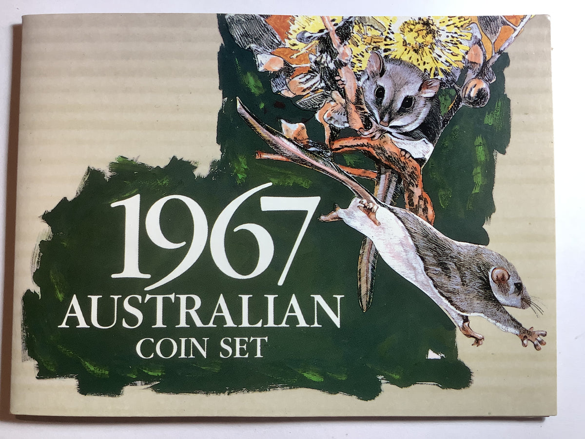 1967 Australian Uncirculated Set. Sherwood Issue.