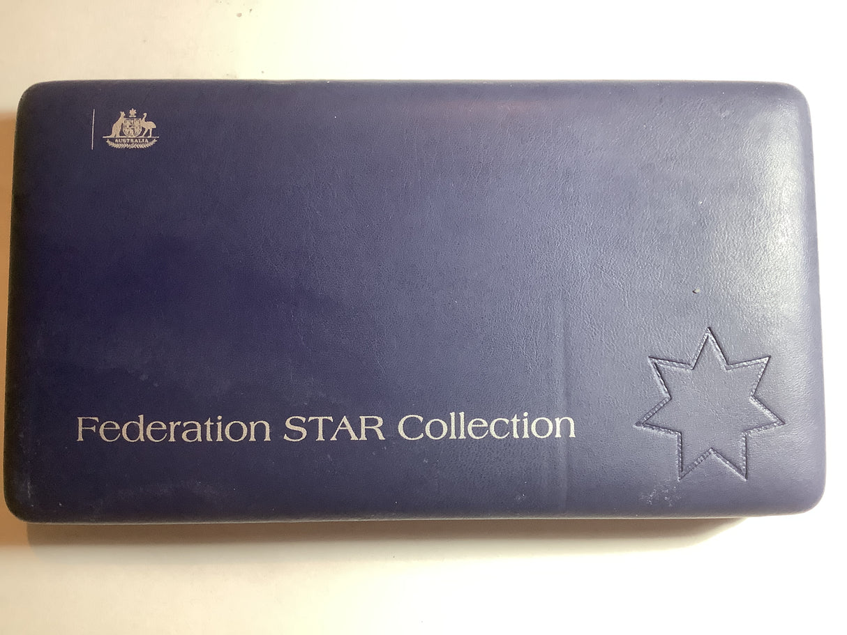 2001 Federation Star Three Coin Collection.