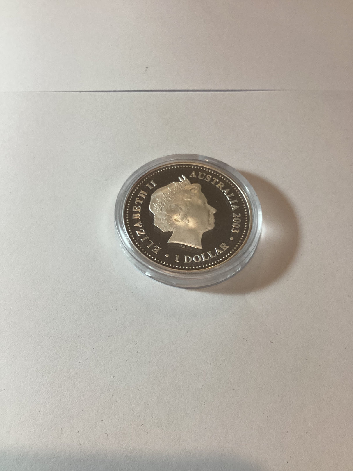 2003 Golden Jubilee of Coronation $1 silver proof coin