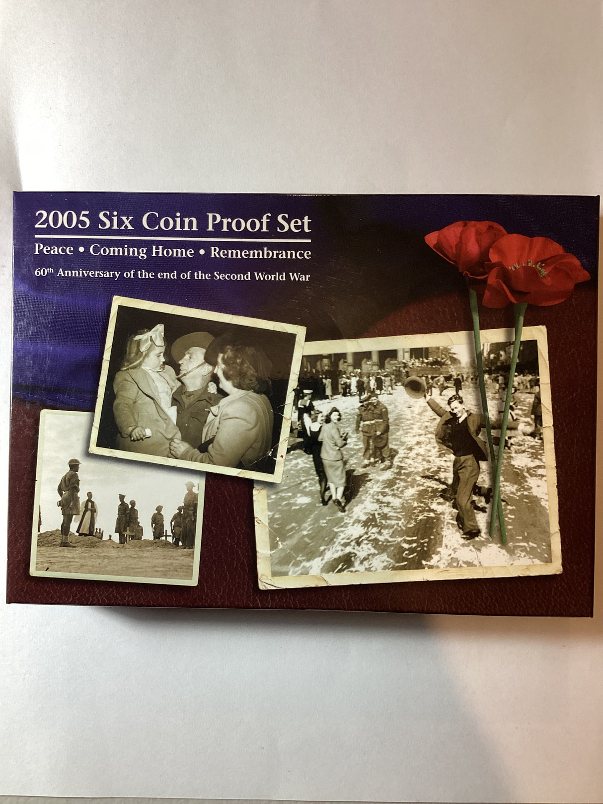 2005 Six Coin Proof Set. 60th Anniversary of the end of WW2