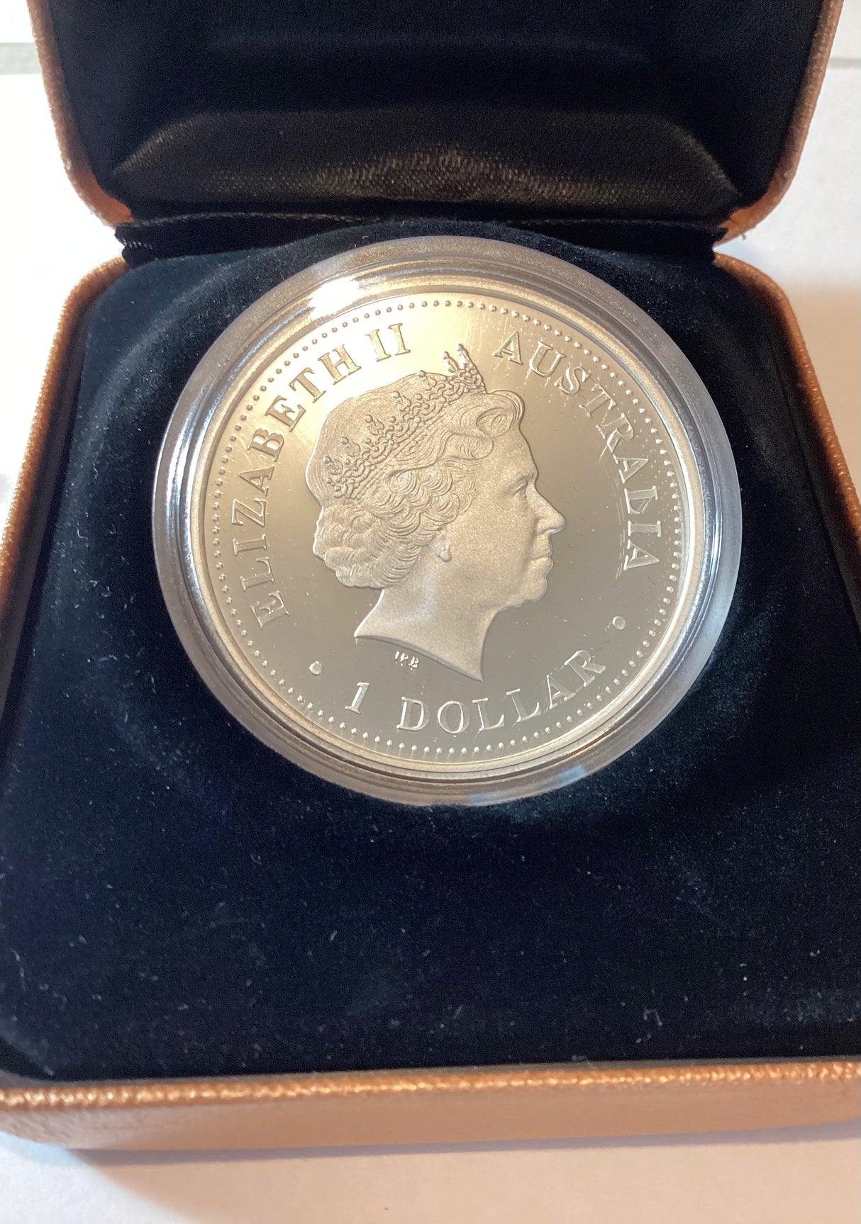 2005 Australian Open 100 Years in the Making. 1oz Silver Proof Coin.