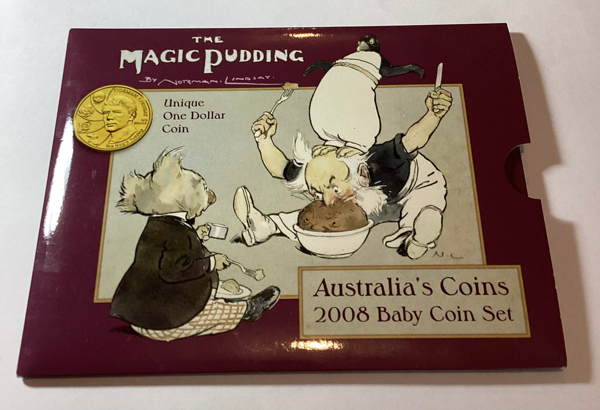 2008 Uncirculated Baby Coin Set The Magic Pudding